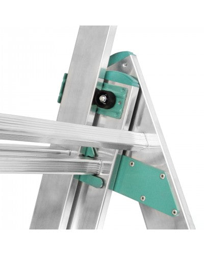 TRIPLE SECTION LADDERS 3x7, model 7607 with removable third element