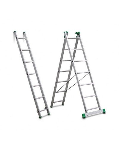 TRIPLE SECTION LADDERS 3x7, model 7607 with removable third element