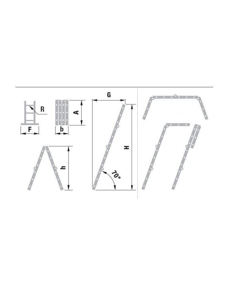 LADDERS JOINTS, model 4410